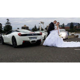 Ferrari 458 Spider or Coupe - I Do Wedding Cars